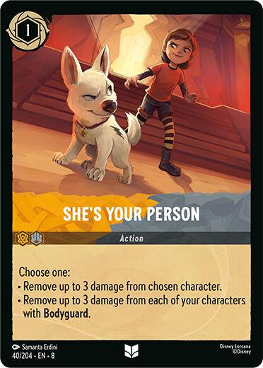 She's Your Person [8 - 40/204] - Cartes Sportives Rive Sud