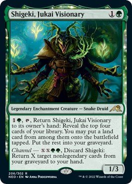 Shigeki, Jukai Visionary [NEO - 206] - Cartes Sportives Rive Sud