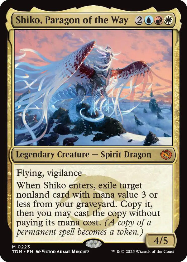 Shiko, Paragon of the Way [TDM - 223] - Cartes Sportives Rive Sud