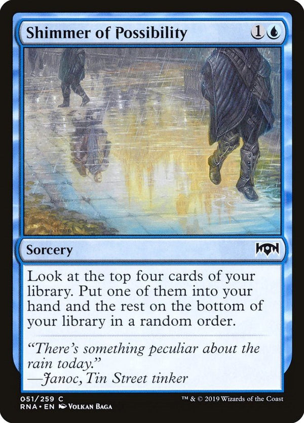 Shimmer of Possibility [RNA - 51] - Cartes Sportives Rive Sud