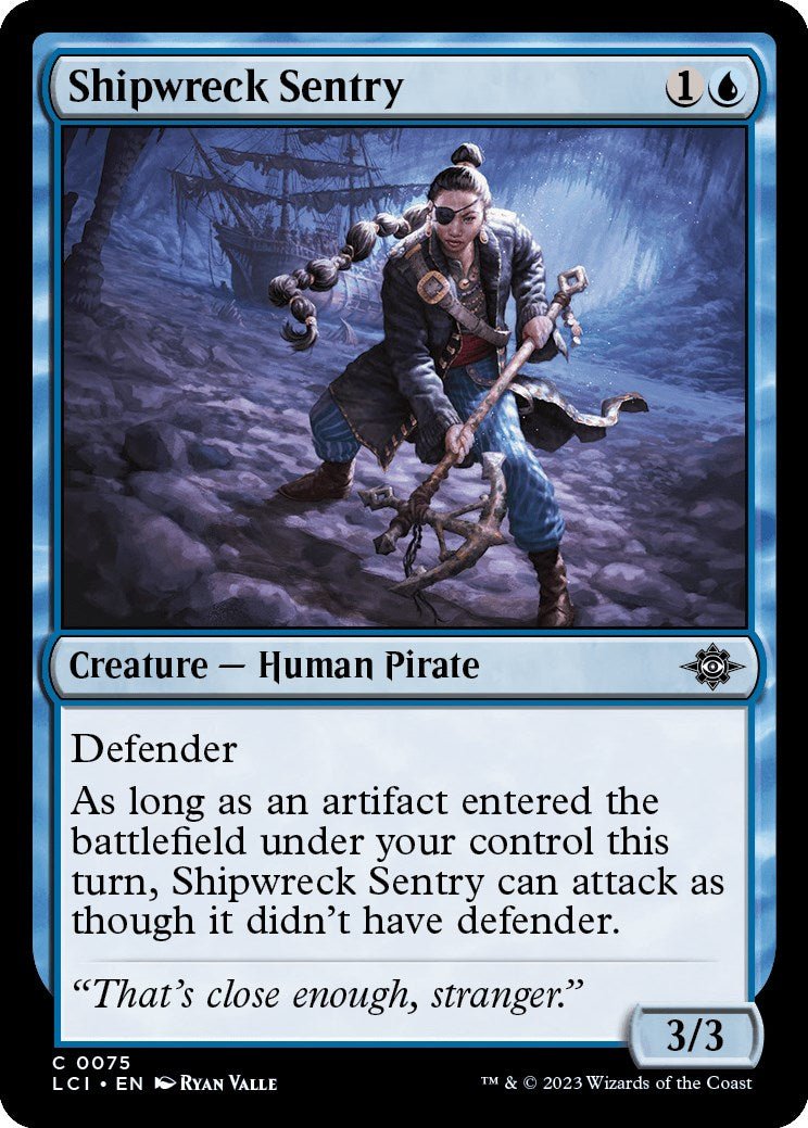 Shipwreck Sentry [LCI - 75] - Cartes Sportives Rive Sud
