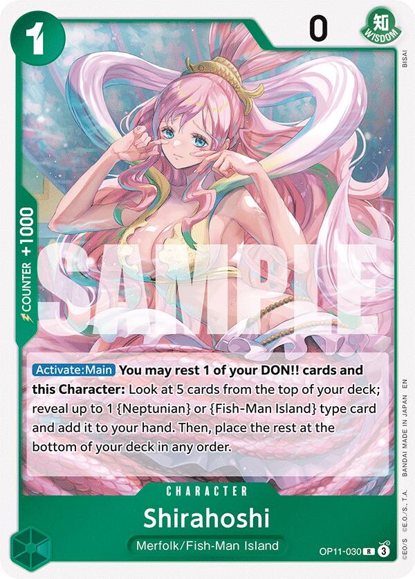 Shirahoshi (030) [OP11 - OP11 - 030] - Cartes Sportives Rive Sud