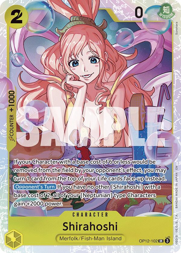 Shirahoshi [OP12 - OP12 - 102] - Cartes Sportives Rive Sud