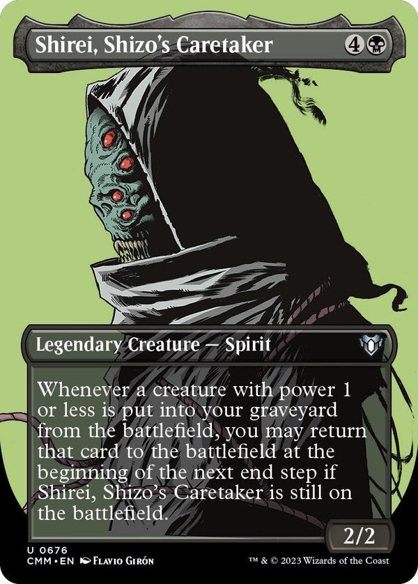 Shirei, Shizo's Caretaker (Borderless) [CMM - 676] - Cartes Sportives Rive Sud
