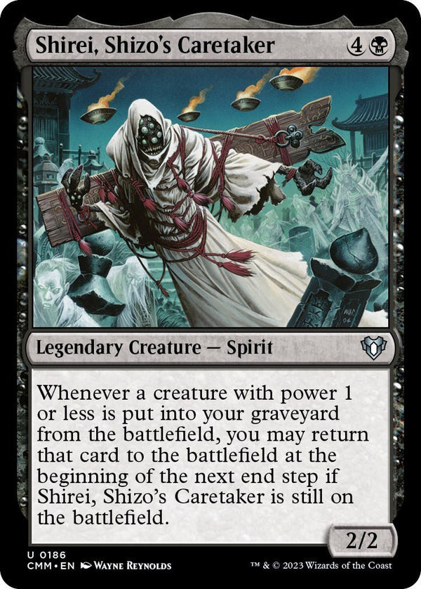 Shirei, Shizo's Caretaker [CMM - 186] - Cartes Sportives Rive Sud