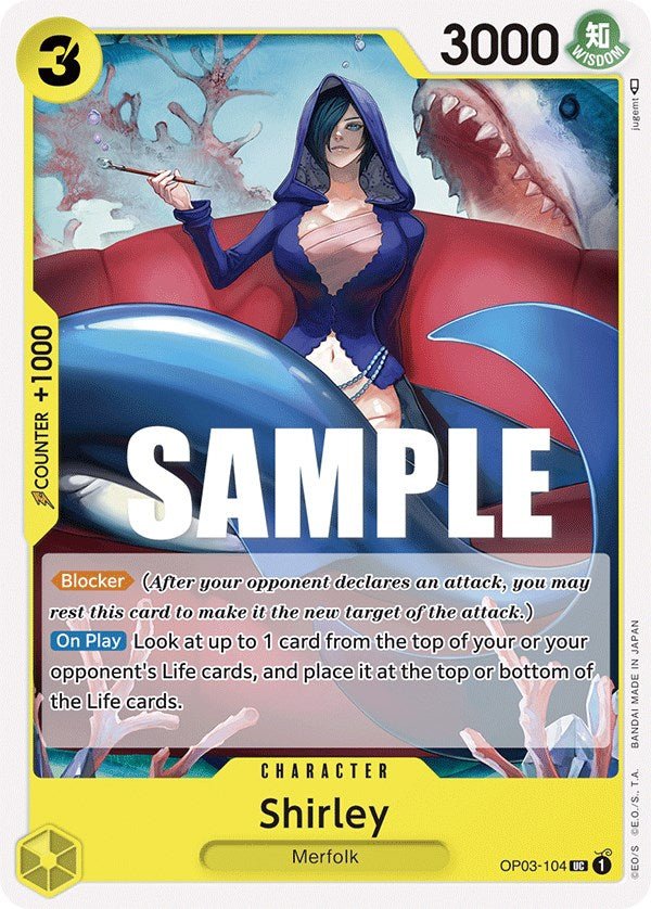 Shirley [OP03 - OP03 - 104] - Cartes Sportives Rive Sud
