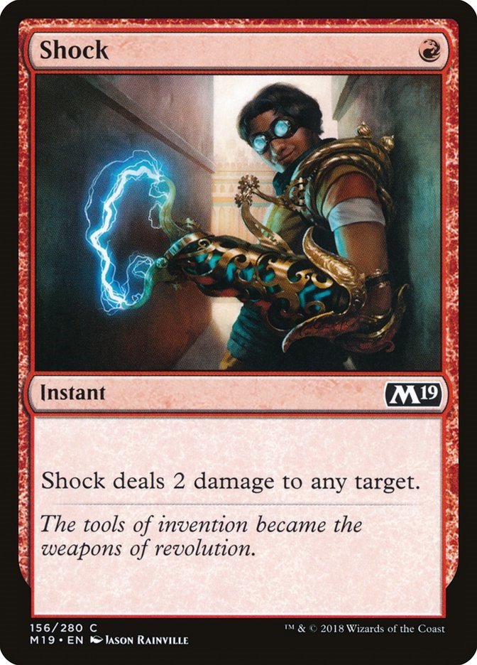 Shock [M19 - 156] - Cartes Sportives Rive Sud