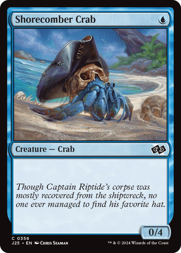 Shorecomber Crab [J25 - 356] - Cartes Sportives Rive Sud