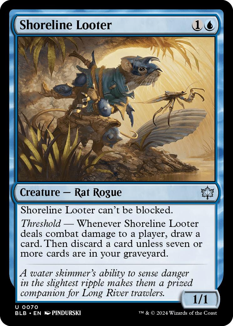 Shoreline Looter [BLB - 70] - Cartes Sportives Rive Sud