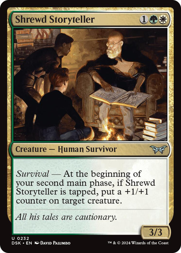 Shrewd Storyteller [DSK - 232] - Cartes Sportives Rive Sud