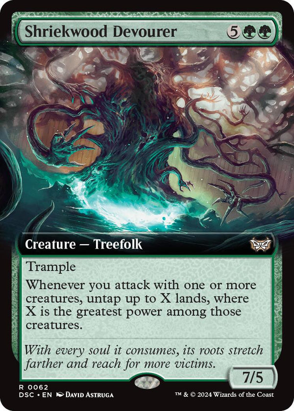 Shriekwood Devourer (Extended Art) [DSC - 62] - Cartes Sportives Rive Sud