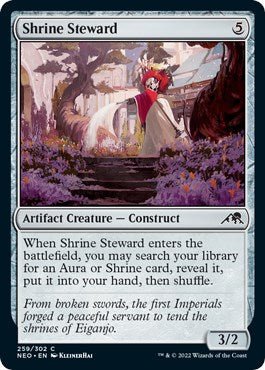 Shrine Steward [NEO - 259] - Cartes Sportives Rive Sud