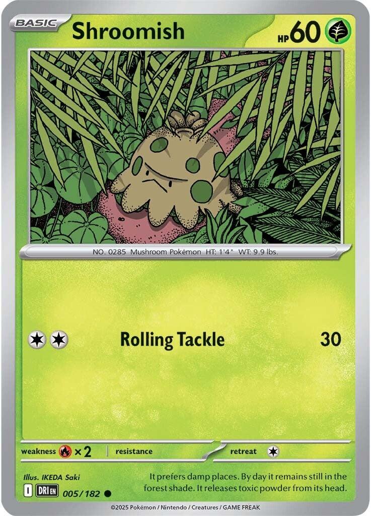 Shroomish [DRI - 005/182] - Cartes Sportives Rive Sud