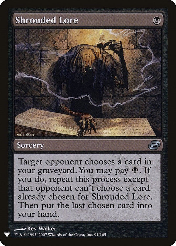 Shrouded Lore [LIST - 91] - Cartes Sportives Rive Sud