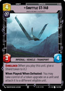 Shuttle ST - 149 - Under Krennic's Authority [JTL - 242/262] - Cartes Sportives Rive Sud