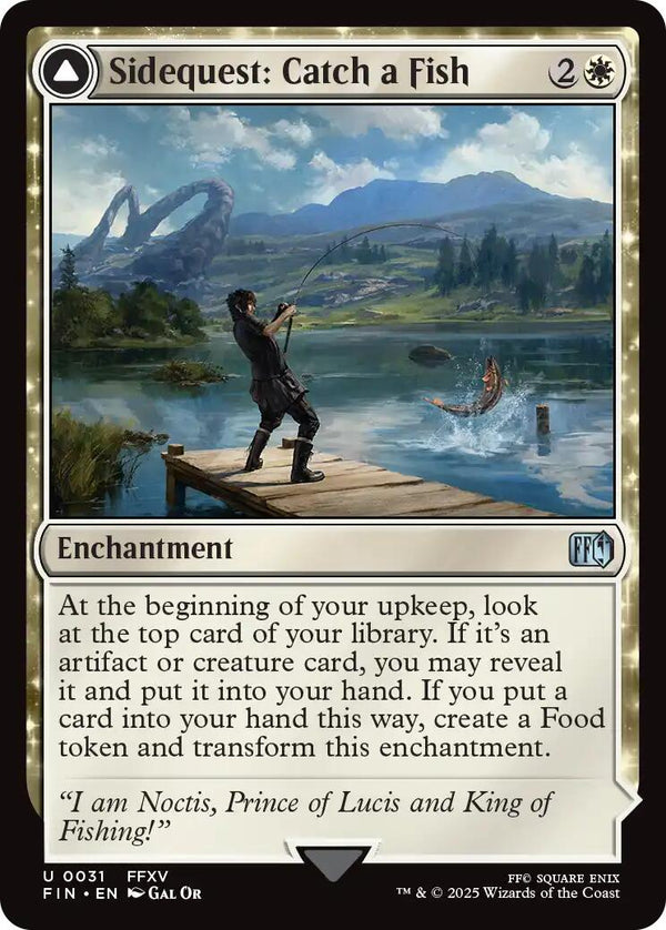 Sidequest: Catch a Fish [FIN - 31] - Cartes Sportives Rive Sud