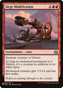 Siege Modification [LIST - 099/184] - Cartes Sportives Rive Sud