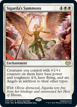 Sigarda's Summons [VOW - 36] - Cartes Sportives Rive Sud