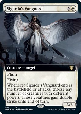 Sigarda's Vanguard (Extended Art) [MIC - 46] - Cartes Sportives Rive Sud