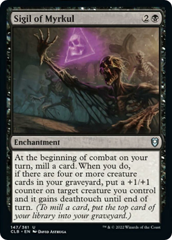 Sigil of Myrkul [CLB - 147] - Cartes Sportives Rive Sud