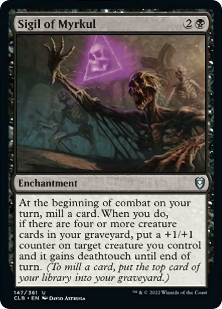 Sigil of Myrkul [CLB - 147] - Cartes Sportives Rive Sud