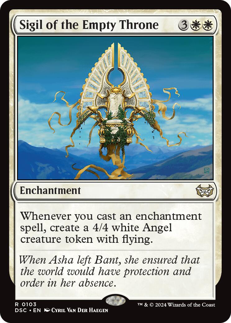 Sigil of the Empty Throne [DSC - 103] - Cartes Sportives Rive Sud