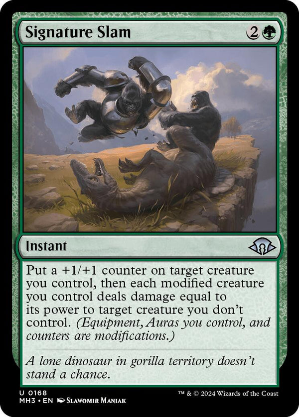 Signature Slam [MH3 - 168] - Cartes Sportives Rive Sud