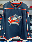 Signed Adam Fantilli Blue Jackets Colombus Jersey Fanatics Authentic - Cartes Sportives Rive Sud