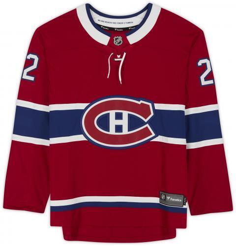 Signed Cole Caufield Montreal Canadiens Jersey Fanatics Authentic - Cartes Sportives Rive Sud