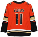 Signed Trevor Zegras Anaheim Ducks Jersey Fanatics Authentic - Cartes Sportives Rive Sud