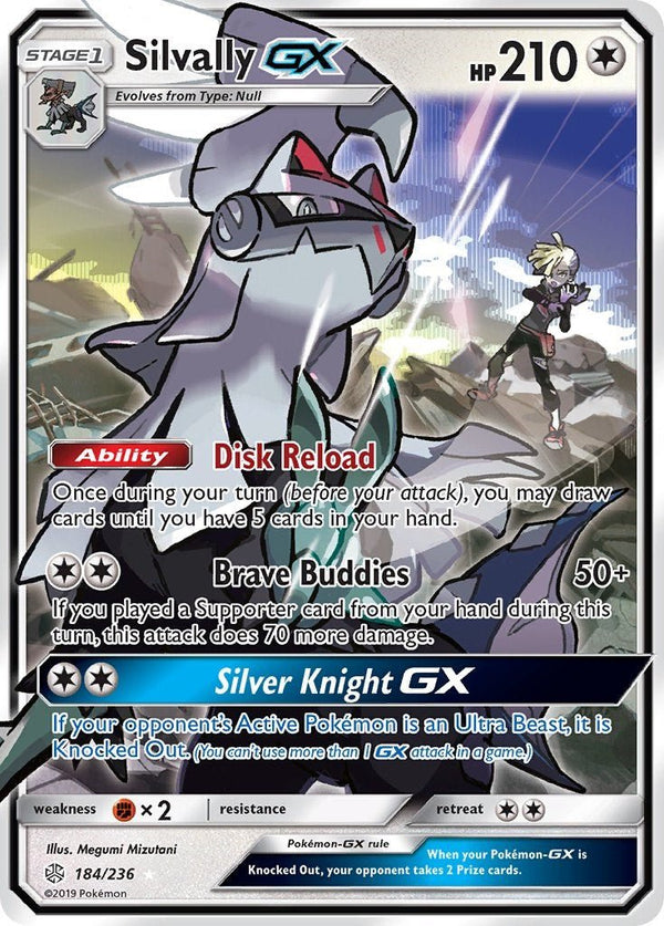 Silvally GX [SM12 - 184/236] - Cartes Sportives Rive Sud