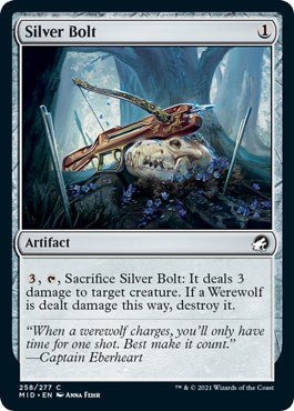 Silver Bolt [MID - 258] - Cartes Sportives Rive Sud