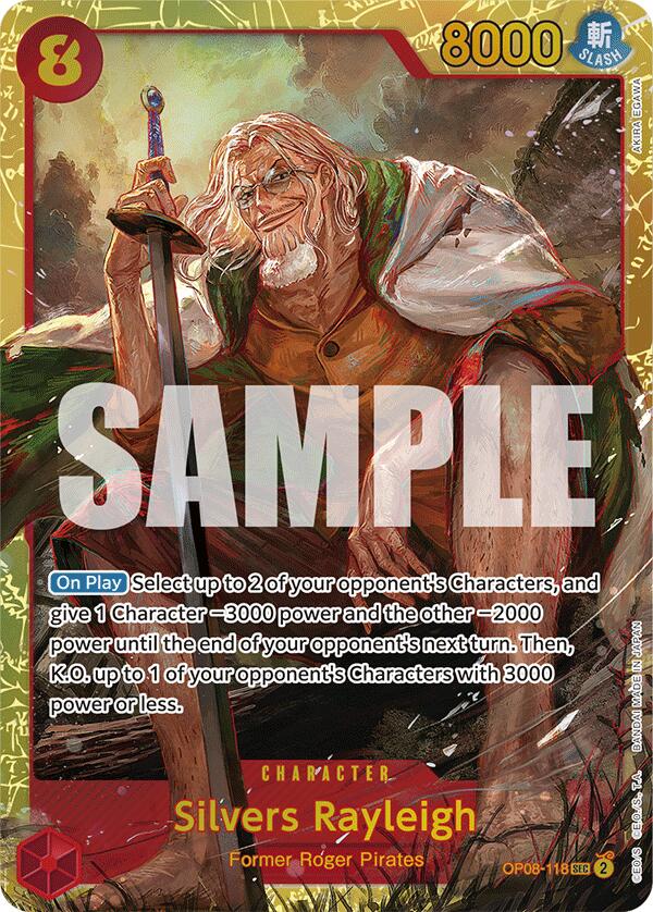 Silvers Rayleigh [OP08 - OP08 - 118] - Cartes Sportives Rive Sud