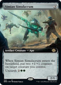 Simian Simulacrum (Extended Art) [BRO - 352] - Cartes Sportives Rive Sud