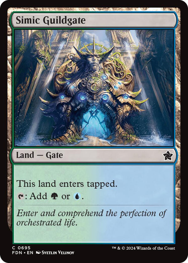 Simic Guildgate [FDN - 695] - Cartes Sportives Rive Sud