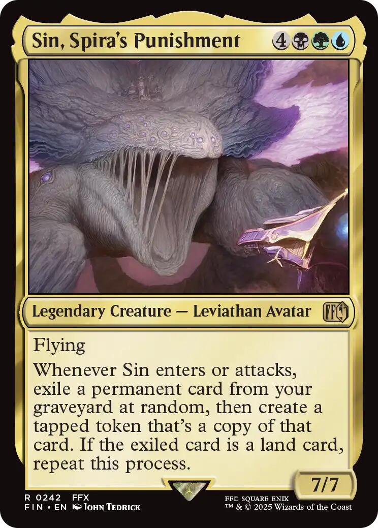 Sin, Spira's Punishment [FIN - 242] - Cartes Sportives Rive Sud