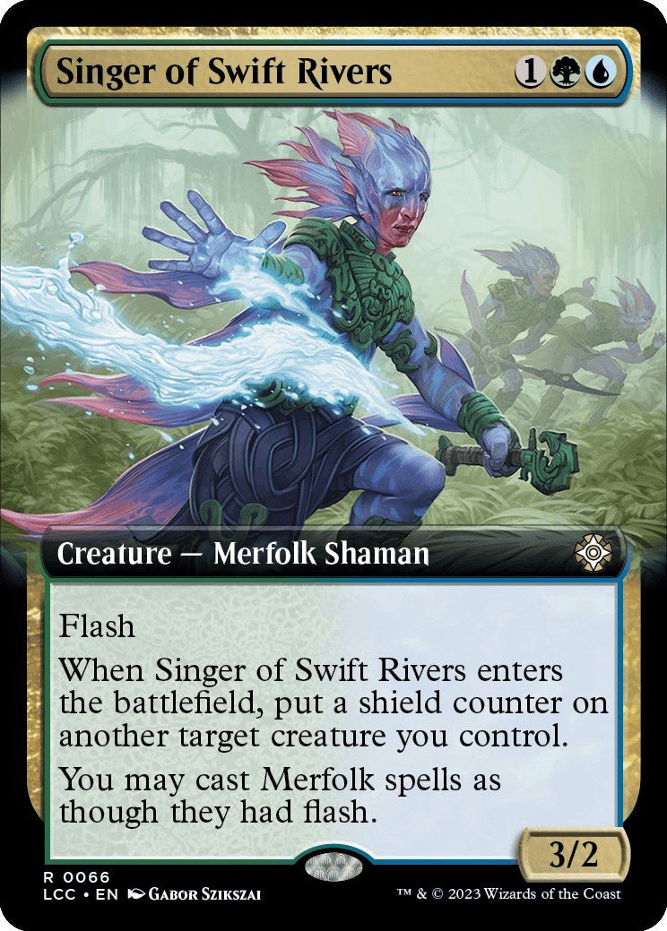 Singer of Swift Rivers (Extended Art) [LCC - 66] - Cartes Sportives Rive Sud