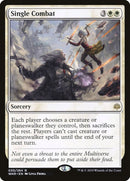 Single Combat [WAR - 30] - Cartes Sportives Rive Sud