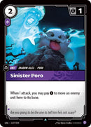 Sinister Poro [UNL - 137/219] - Cartes Sportives Rive Sud