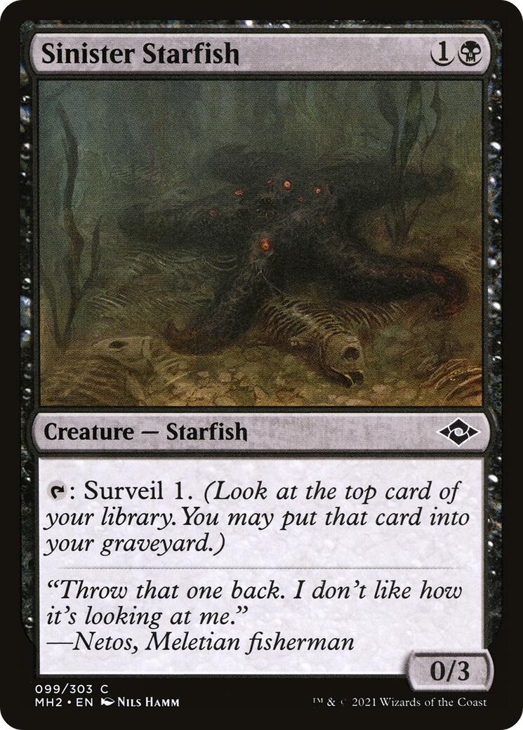 Sinister Starfish [MH2 - 99] - Cartes Sportives Rive Sud