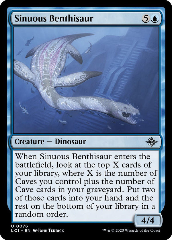 Sinuous Benthisaur [LCI - 76] - Cartes Sportives Rive Sud