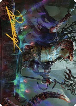 Sivriss, Nightmare Speaker Art Card (32/81) (Gold - Stamped Signature) [ASCLB - 32] - Cartes Sportives Rive Sud