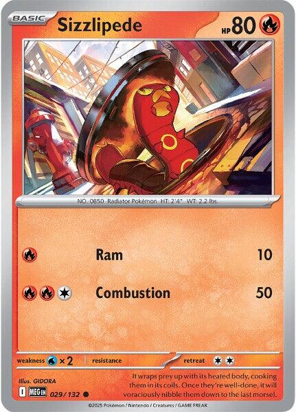 Sizzlipede [MEG - 029/132] - Cartes Sportives Rive Sud
