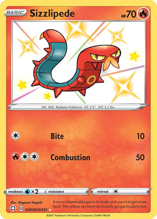 Sizzlipede [SHFSV - SV018/SV122] - Cartes Sportives Rive Sud