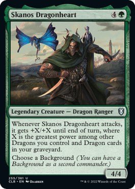 Skanos Dragonheart [CLB - 255] - Cartes Sportives Rive Sud
