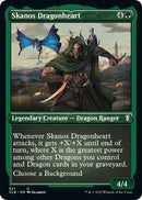 Skanos Dragonheart (Foil Etched) [CLB - 521] - Cartes Sportives Rive Sud