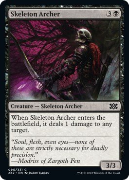 Skeleton Archer [2X2 - 90] - Cartes Sportives Rive Sud