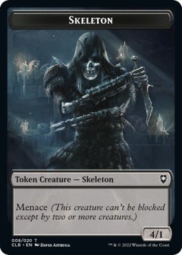 Skeleton Token [CLB - 8] - Cartes Sportives Rive Sud