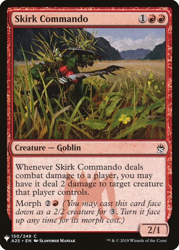 Skirk Commando [LIST - 150] - Cartes Sportives Rive Sud