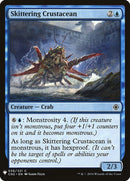 Skittering Crustacean [LIST - 36] - Cartes Sportives Rive Sud
